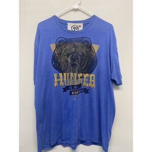 Mens UCLA Fight Against Hunger Awareness Shirt Blue XXL Charity “Unbearable”